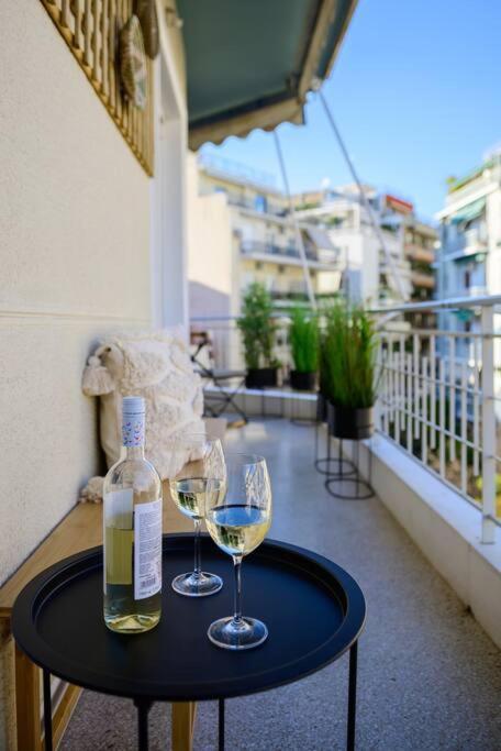 Boho Luxury 2 Bedroom Apartment, Acropolis Museum View Atena Exterior foto