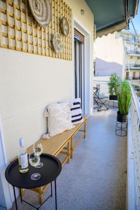 Boho Luxury 2 Bedroom Apartment, Acropolis Museum View Atena Exterior foto